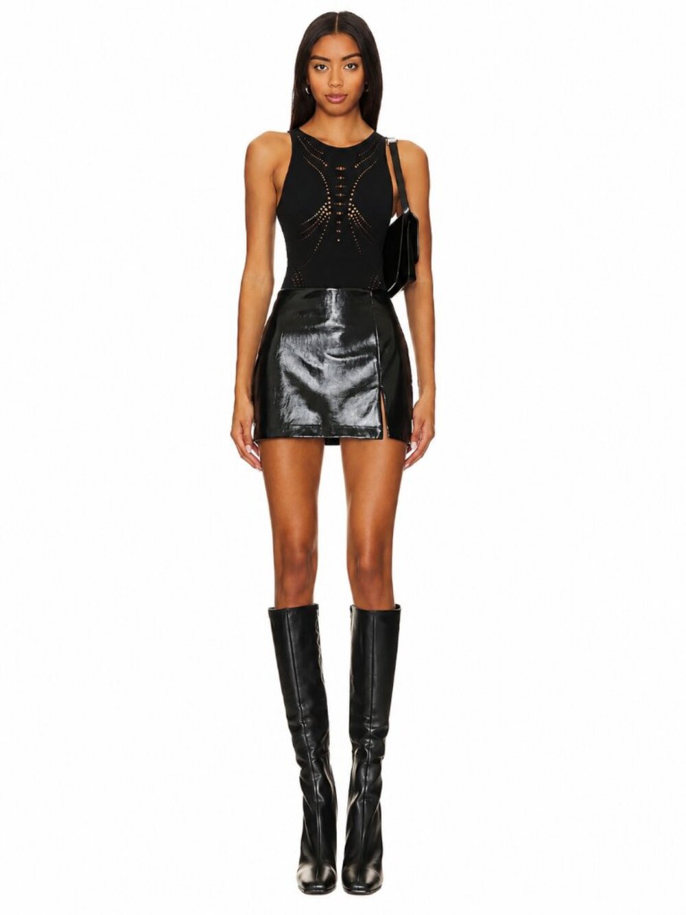 Amanda Uprichard Dale Skort Black